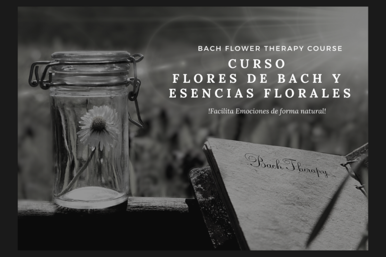 flower essences esencias florales Bach Flowers Course healing Plant Course